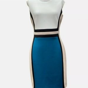 NWT Calvin Klein Colorblock Dress, size 10